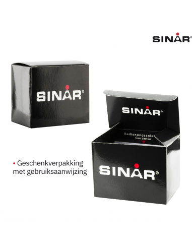 Sinar Horloge - Digitaal - Donker Blauw - 10 Bar Waterdicht - Ø 40 mm - Verstelbaar Bandje (14-19,5 cm) - XE69-2