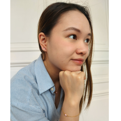 Grossé Armband Dames - Pop Heart - Goudkleurig - Emaille Hart - Roze - Verguld - 16+3 cm