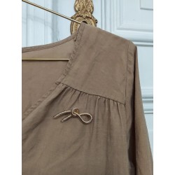 Grossé Broche Dames - Tresor - Goudkleurig - Strik - Verguld - 54x23 mm - GJ30421