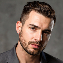 Traveller Hoop Earrings - Unisex - Silver Coloured - Matt - Stainless Steel - 14 x 4 mm