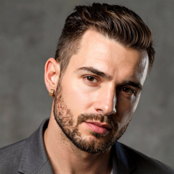 Traveller Creolen - Unisex - Vergoldet - Matt - Edelstahl - 14 x 7 mm - 166362