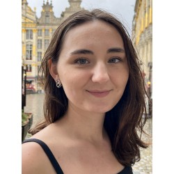 Grossé Clip Oorbellen - Atomos - Zilverkleurig - Kristal - Geplatineerd - 21x15 mm