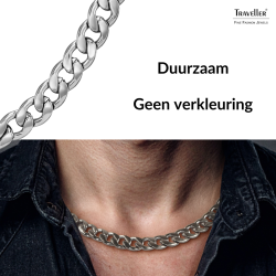 Traveller Dames Ketting - Edelstaal - 50cm