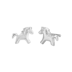 Traveller Earrings - Girls - Horse Flu - Sterling Silver 925