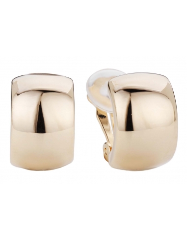 Traveller Clip Earrings  22ct Gold plated -138009
