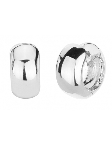Traveller Hoop earrings Platinum plated 14mm - 145287