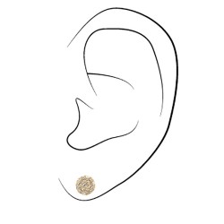 Traveller Ohrstecker - 22kt Vergoldet - Kristalle - Ø 6mm - 156141