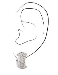 Traveller Ohrclip - platiniert - Kristalle - 156577