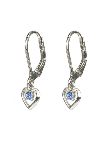 Traveller Earrings Heart Dushi - Children - Pendants - Sterling Silver - 545231