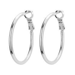 Osira Creolen - platiniert - Ø 30mm - 157126/L