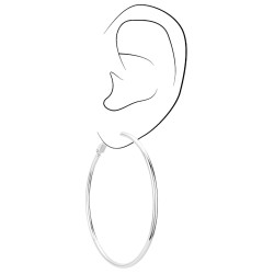 Osira Creolen - platiniert - Ø 55mm - 157131/L