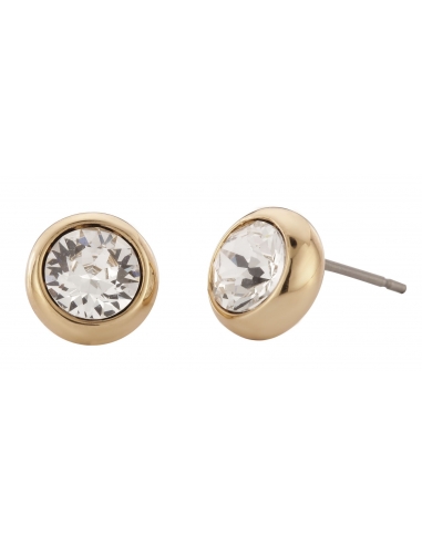 Traveller pierced earring - 22ct gold plated - 145041