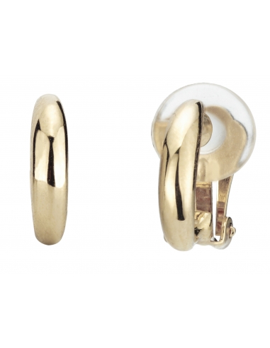 Traveller Clip Earrings Hoop-shape Gold plated - 156794