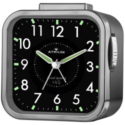 ATRIUM Wecker - Senioren - Analog - Schwarz - Klar - Einfache Bedienung - A530-4