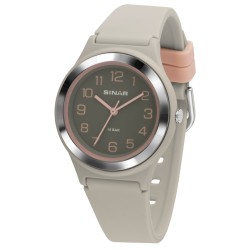 Sinar Armbanduhr Analog Grau/Rosa - XB-48-5