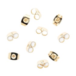 Osira Butterfly - Gold toned - 10 pcs - 062050