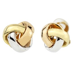 Traveller Clip Oorbellen - Tricolor - 157341