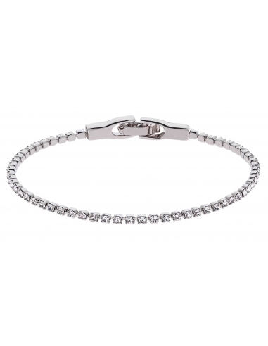 Traveller Tennis Bracelet Platinum plated Preciosa Crystals 157417