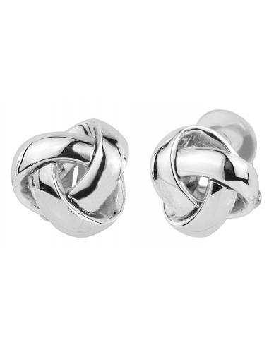 Traveller Clip earrings - Platinum plated - 157340