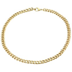 Traveller Necklace - Stainless steel - Goldplated - 45cm - 181034