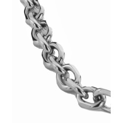 Traveller Necklace - Silver Coloured - Links - Stainless steel - 48 cm