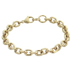 Traveller - Bracelet - Stainless steel - Goldplated - 181086