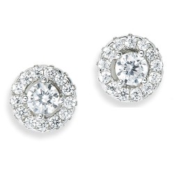 Grossé Tresor - Oorstekers - Zilver 925 - Zirkonia