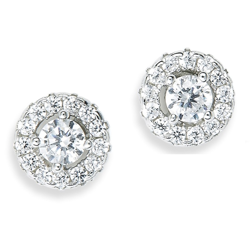 Grossé Tresor - Oorstekers - Zilver 925 - Zirkonia - GS60201