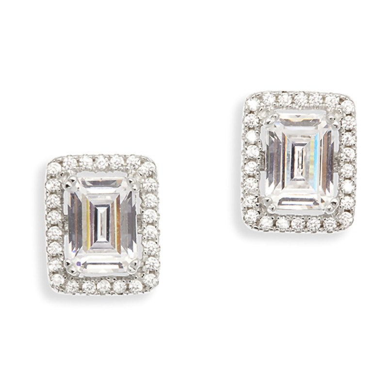 Grossé Tresor - Oorstekers - Zilver 925 - Zirkonia - GS60365