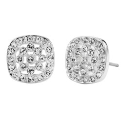 Traveller Ohrstecker - Platiniert - Kristall - 157479