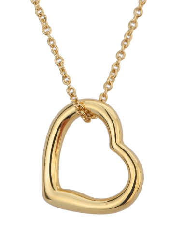 Traveller ketting - Hart - 22kt verguld - Goudkleurig - 38/44cm - 157264
