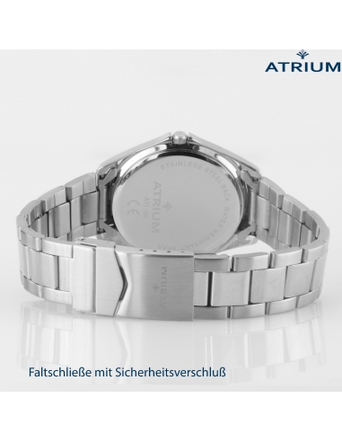 ATRIUM Damen Armbanduhr Edelstahl Silberfarben