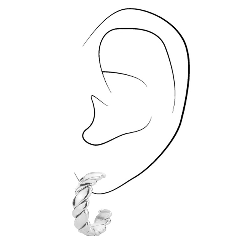 Traveller Oorringen - Edelstaal - 20 mm