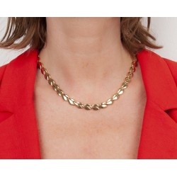 Traveller Necklace - Stainless steel - Gold plated - 45cm - 180516