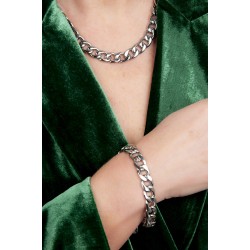 Traveller Ketting - Edelstaal - 45 cm - 181103