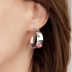 Traveller Oorringen - Edelstaal - 30 mm - 182039