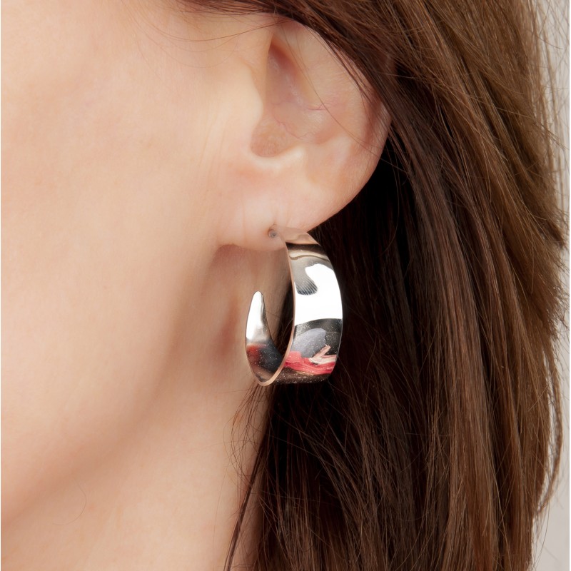 Traveller Creolen - Edelstahl - 30 mm - 182039