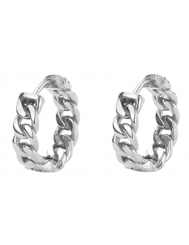 Traveller Hoop earrings - Stainless steel - 15 mm - 181162