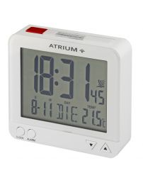 ATRIUM wekker - Radiogestuurd - Digitaal - White - A740-0