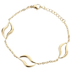Traveller Bracelet - Stainless steel gold plated