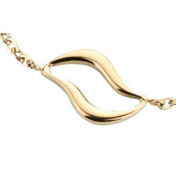 Traveller Armband - Artistieke hangers - Edelstaal verguld - 181208