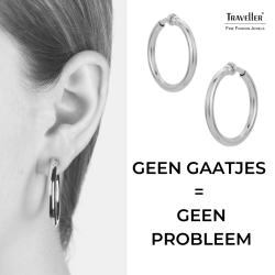 Creolen oorclips | Osira