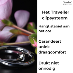 Creolen oorclips | Osira