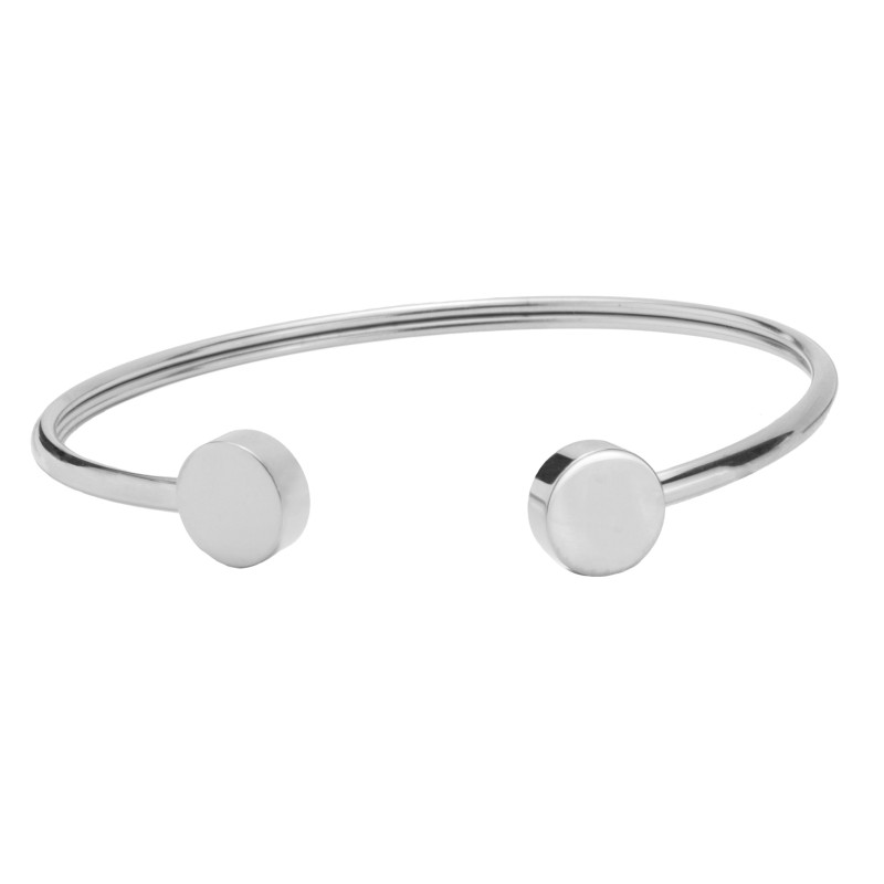 Traveller Armreif - Armband - Edelstahl - Silberfarbe - 181263