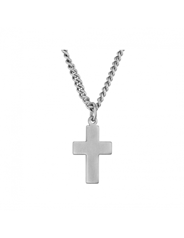 Traveller Cross with chain - Men's - Made in Germany - Stainless steel - Cross - Sustainable - 50 cm - 171008