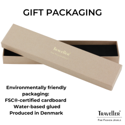 Traveller Armband Dames - Edelstaal - Verguld - 19cm