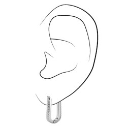 Traveller Hoop Earrings - Edelstaal - 17 mm