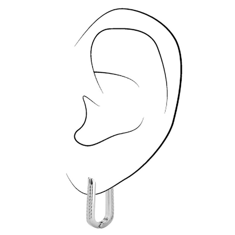 Traveller Oorringen - Edelstaal - 17 mm