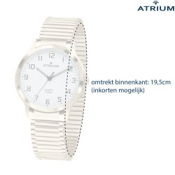 ATRIUM Horloge - Dames - Rekband - Edelstaal - Goudkleurig - A13-60