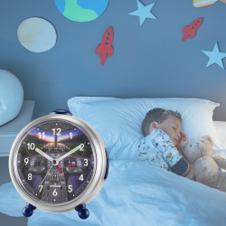 ATRIUM wekker Children - Cockpit - Grey/Blue